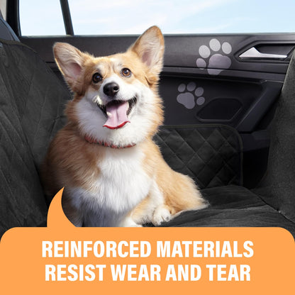 Active Pets dog car seat cover - waterproof backseat protection for travel