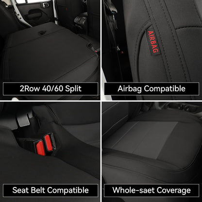 EKR vehicle seat cover — Custom fit neoprene for Toyota RAV4 Hybrid SE/XSE & PHEV GR Sport 2026