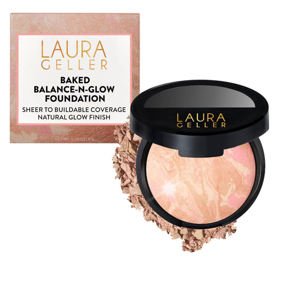 LAURA GELLER NEW YORK Baked Balance-N-Glow Illuminating Cream to Powder Foundation