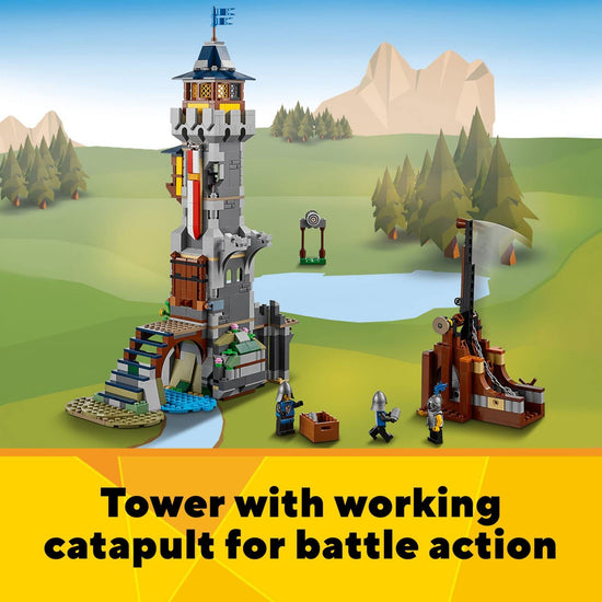 LEGO Creator building toy set — medieval castle 3in1 design for ages 9+