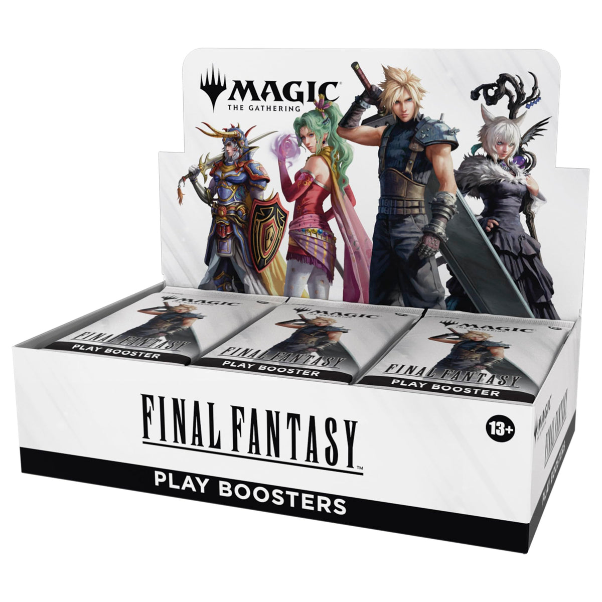 Collectible card — Magic: The Gathering meets Final Fantasy booster box