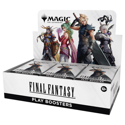 Collectible card — Magic: The Gathering meets Final Fantasy booster box