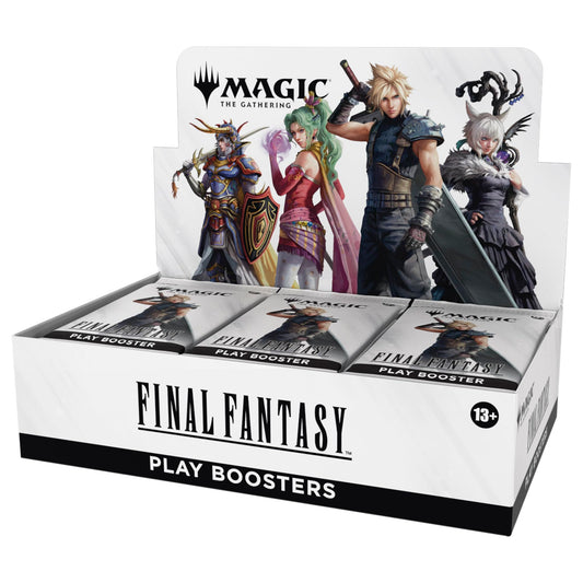 Collectible card — Magic: The Gathering meets Final Fantasy booster box