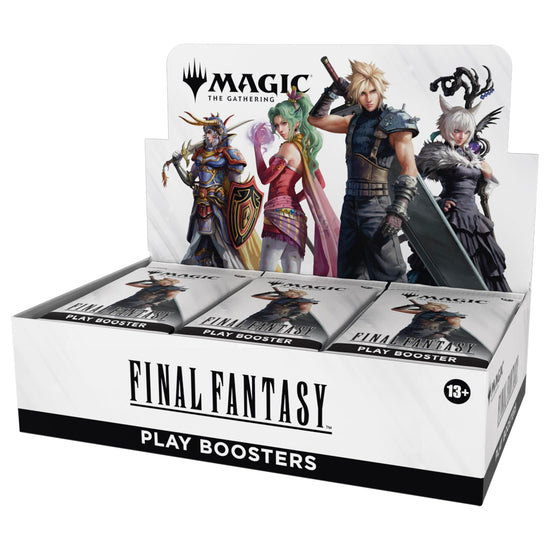 Collectible card — Magic: The Gathering meets Final Fantasy booster box