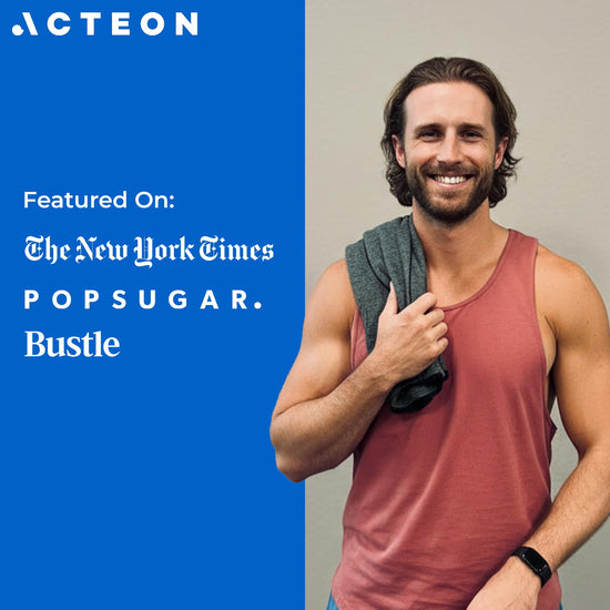 Acteon microfiber quick dry towel — odor-free and mega absorbent fiber for workouts and travel