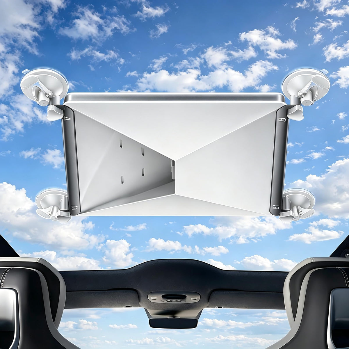 Starlink Mini Mount - Suction Cup for Car Sunroofs or Windows