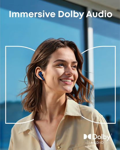 soundcore Liberty 5 headphones — noise-cancelling with real-time adaptive technology