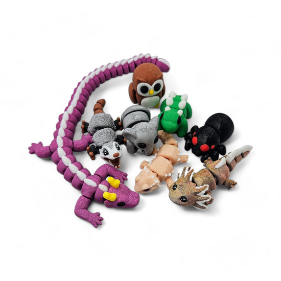 ZZ LIFE figurine — 3D printed articulating designs with mystery egg