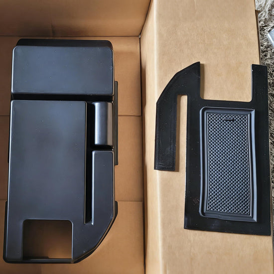 Auto accessory — Center console organizer tray for Camry with USB ports 2018-2024