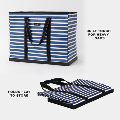 SCOUT tote bag — durable and water-resistant zip tote for travel and storage