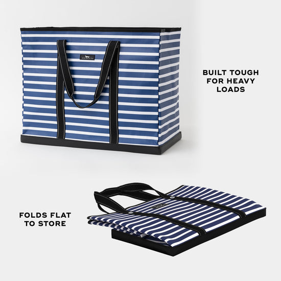 SCOUT tote bag — durable and water-resistant zip tote for travel and storage