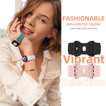Maledan watch band — 6 pack of soft silicone sport bands for Apple Watch