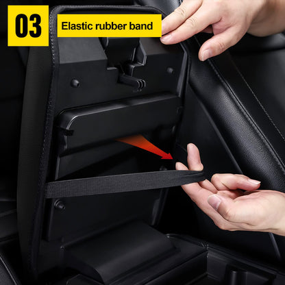 AOMSAZTO armrest console covers for Ford Explorer 2011-2019 in black