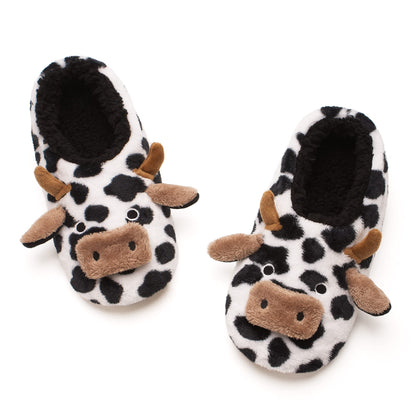 Metluks animal slippers with non-slip grippers for kids and adults
