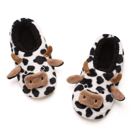 Metluks animal slippers with non-slip grippers for kids and adults