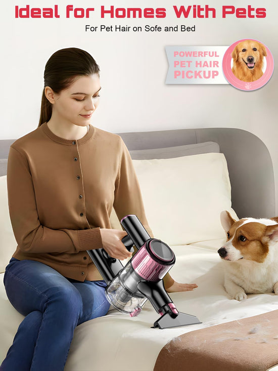 OIRFND cordless vacuum cleaner — lightweight design with powerful suction and anti-tangle brush