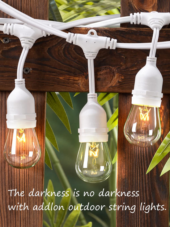 addlon string lights - waterproof design