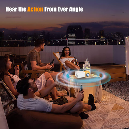 Mini projector — portable LCD video projector with HDMI USB AV interfaces and remote control