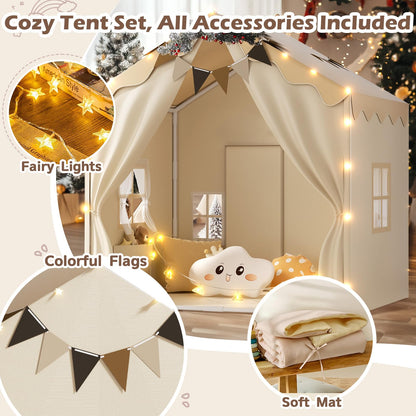 Collapsible play structure — Star light and padded mat included