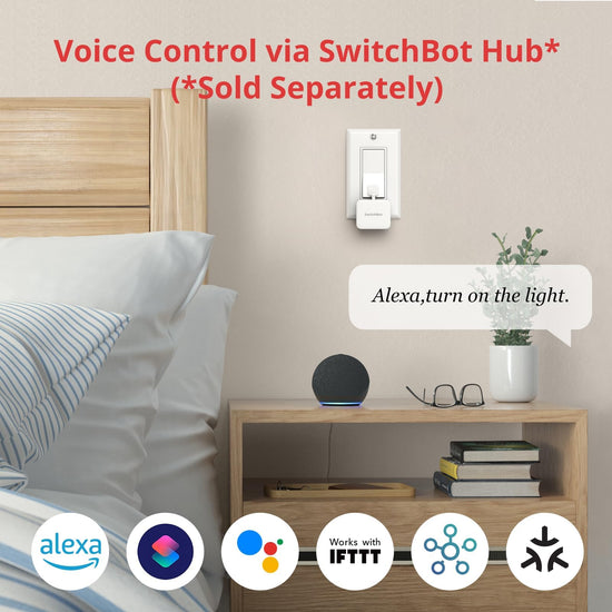 Switchbot electronic switch - Smart button pusher with app control and no wiring