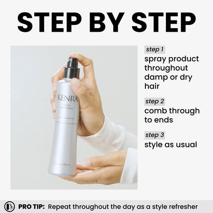 Kenra Daily Provision leave-in conditioner — hydrates and detangles hair