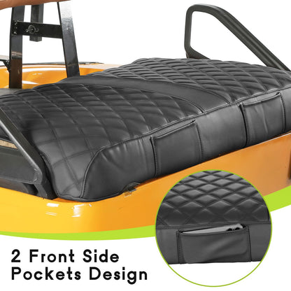 WEIMELL vehicle seat cover — Vinyl leather for EZGO TXT 1994-2013, easy to install and clean