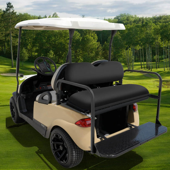 Vehicle seat cover — Durable washable polyester for EZGO Club Car Yamaha rear seats