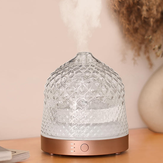 Aroma diffuser — glass reservoir design