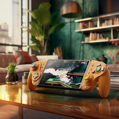 Video game controller — NYXI Wizard Gamecube switch controller in yellow