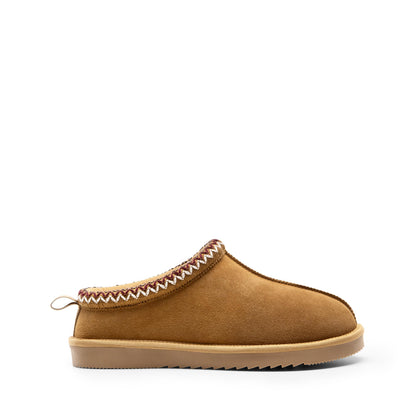 DREAM PAIRS men's fuzzy cozy slippers - genuine suede, memory foam comfort
