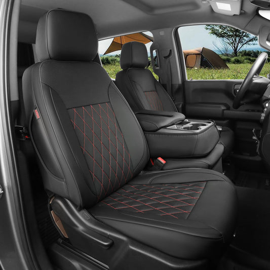 Vehicle seat cover — Custom fit for Chevy Silverado and GMC Sierra CrewCab 2019-2026