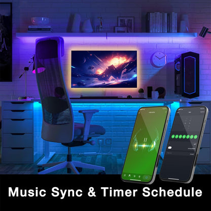 DAYBETTER string lights — Smart WiFi RGB color changing for home decor