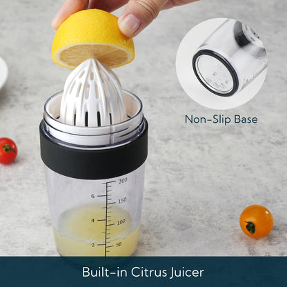 KITCHENDAO bottle — 2 in 1 salad dressing shaker