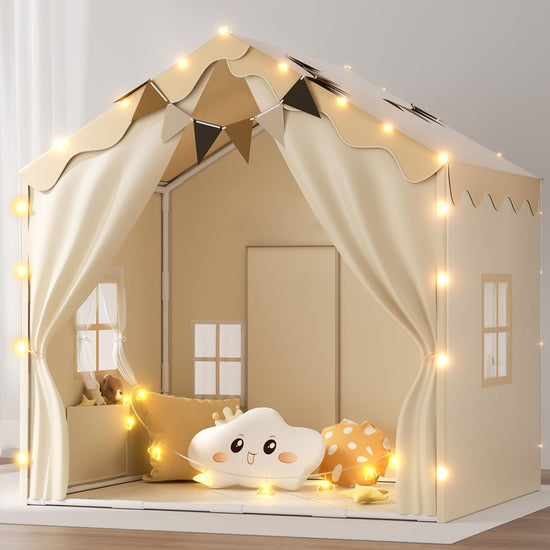 Collapsible play structure — Star light and padded mat included