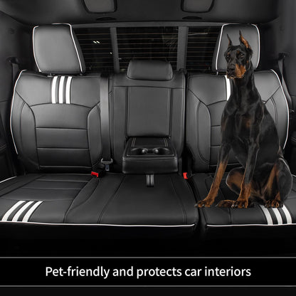 EKR Ram 1500 seat covers — Custom fit waterproof faux leather for trucks