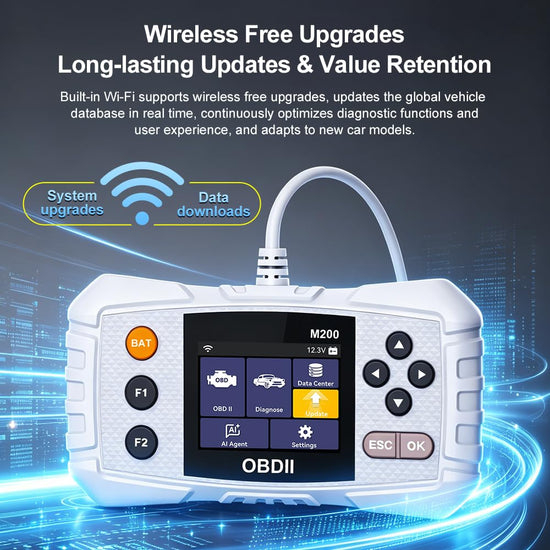OBD2 Scanner AI Diagnostic Tool Engine/ABS/SRS/Trans/Battery Test