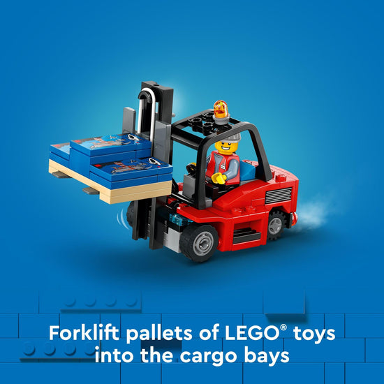 LEGO City delivery truck toy — includes 3 minifigures, ages 8+ years, 60440