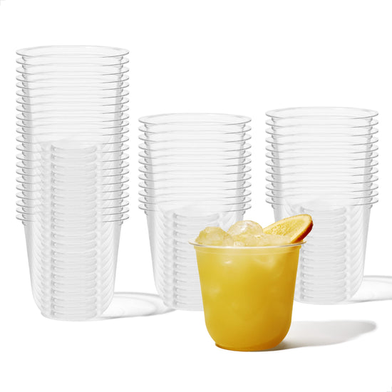 TOSSWARE natural drinking cup — elegant arc design