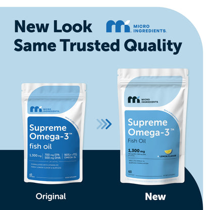 Nutritional supplement — Supreme omega 3 fish oil from Micro Ingredients