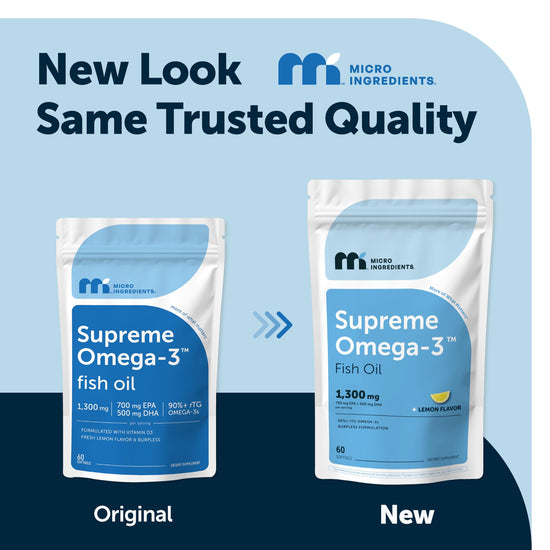 Nutritional supplement — Supreme omega 3 fish oil from Micro Ingredients