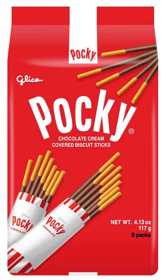 Glico cookie sticks with cream coating