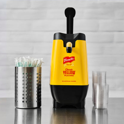 French's yellow mustard dispensing pouch with fitment