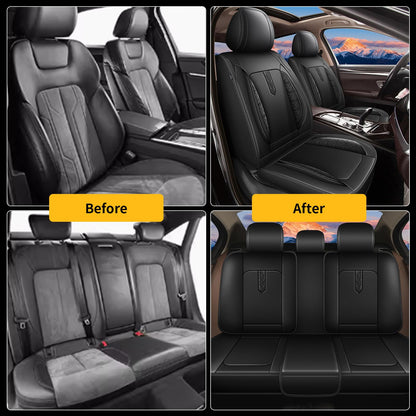 AOMSAZTO vehicle seat cover — Luxury faux leather, waterproof, custom fit for Ford Ranger 2019-2026
