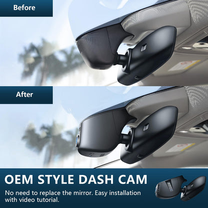 Onboard camera — 4K front and 1080p rear with WiFi and GPS for Audi models 2019-2026