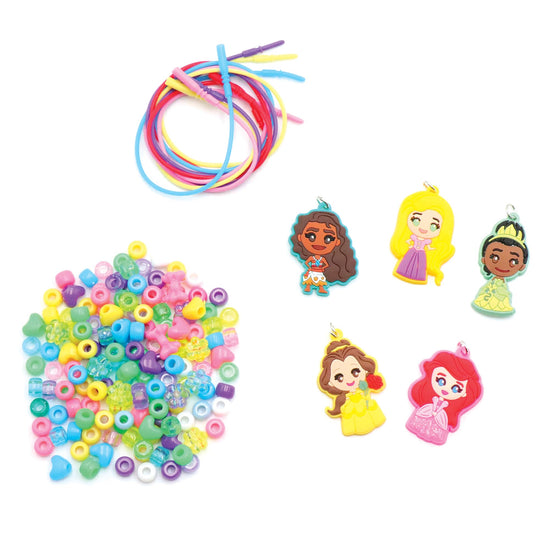 Disney Princess art and craft kit — create custom necklaces with beads and charms