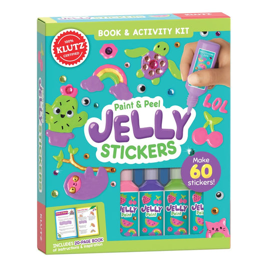 Toys and games — paint and peel jelly stickers