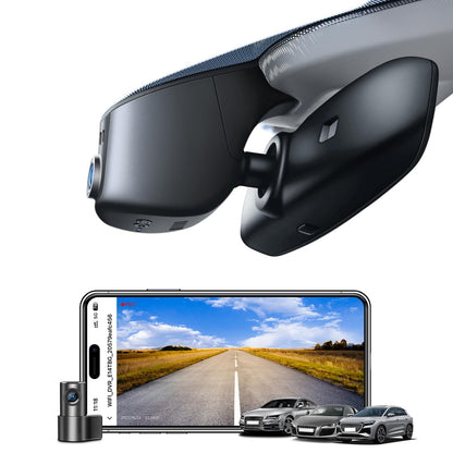 Onboard camera — 4K front and 1080p rear with WiFi and GPS for Audi models 2019-2026