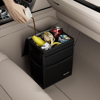 K KNODEL trash can — waterproof and leak-proof with lid and hanging design