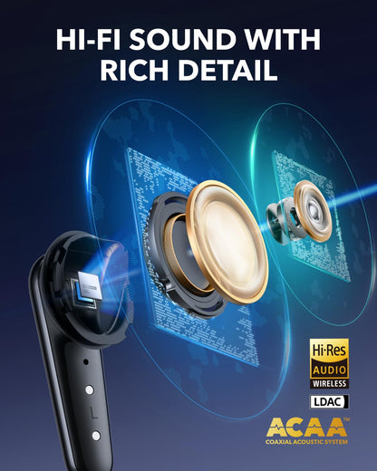 Soundcore Liberty 4 Pro — advanced noise cancelling headphones