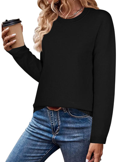 Zeagoo sweater - Trendy long sleeve knit pullover for business casual wear
